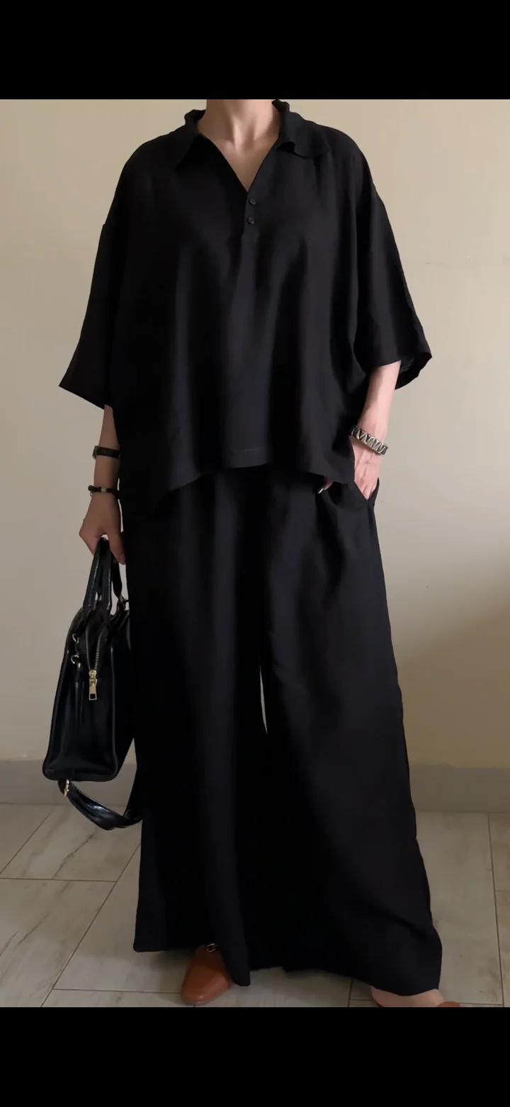 Black Dusk Co-ord Set