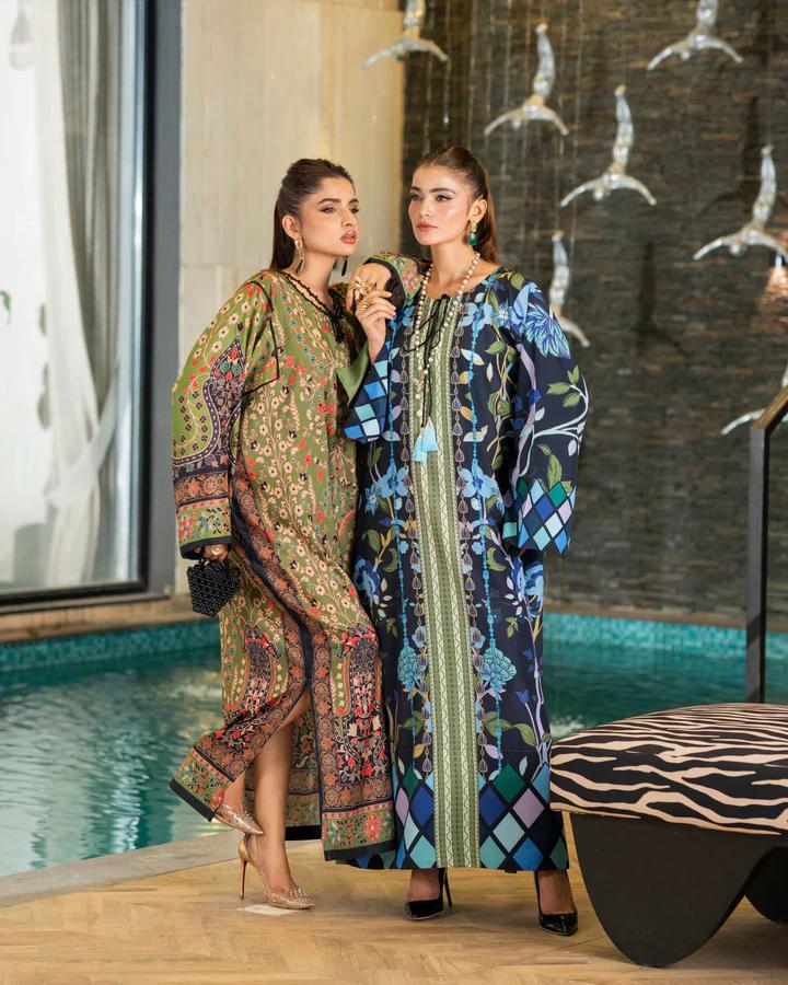 Gilded Olive Kaftaan