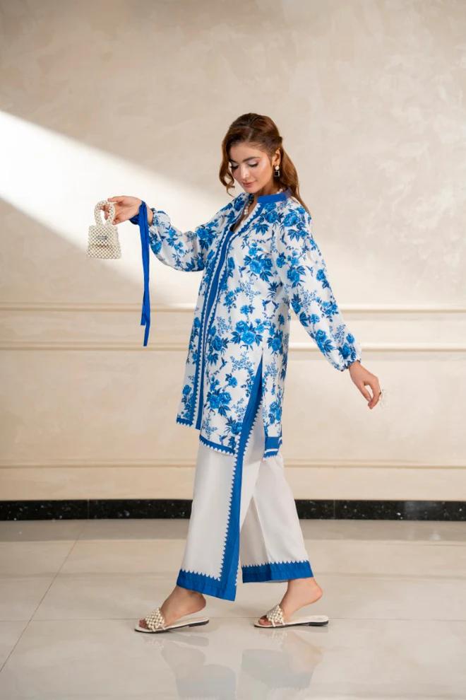 Luna Blue Co-ord Set