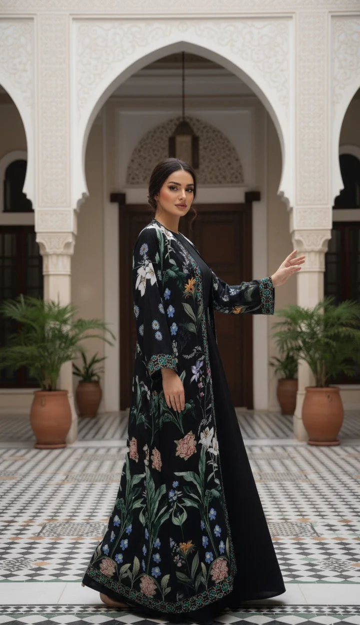 Nooré Eden Gown with Scarf