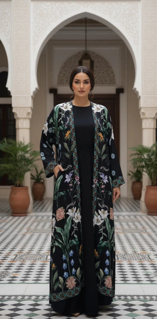 Nooré Eden Gown with Scarf