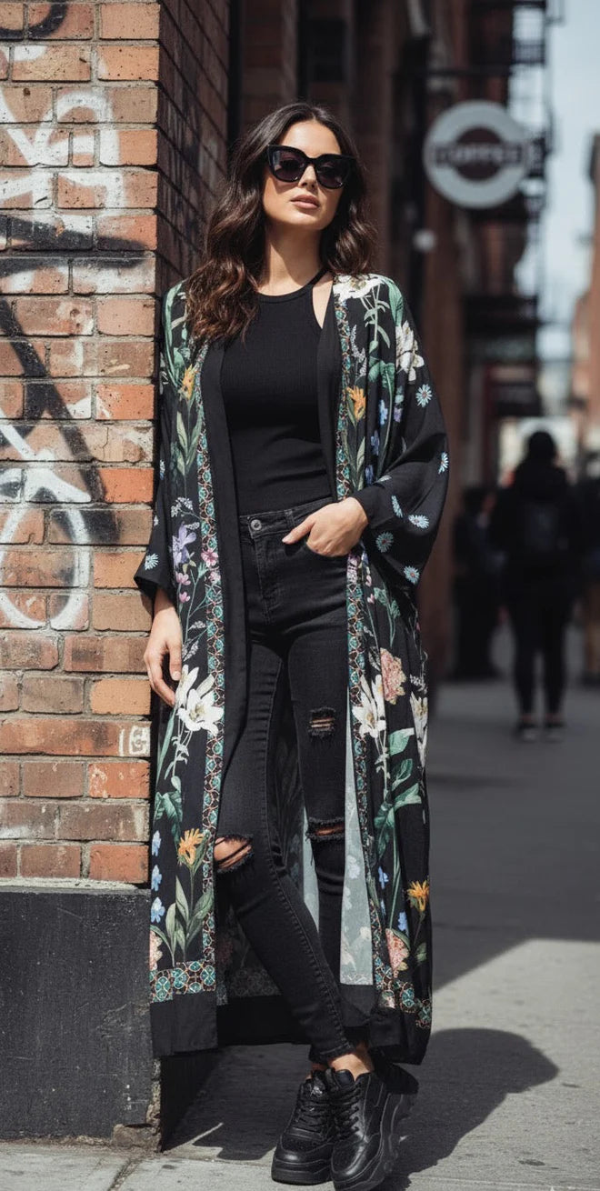 Nooré Eden Gown with Scarf