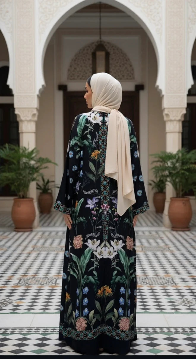 Nooré Eden Gown with Scarf