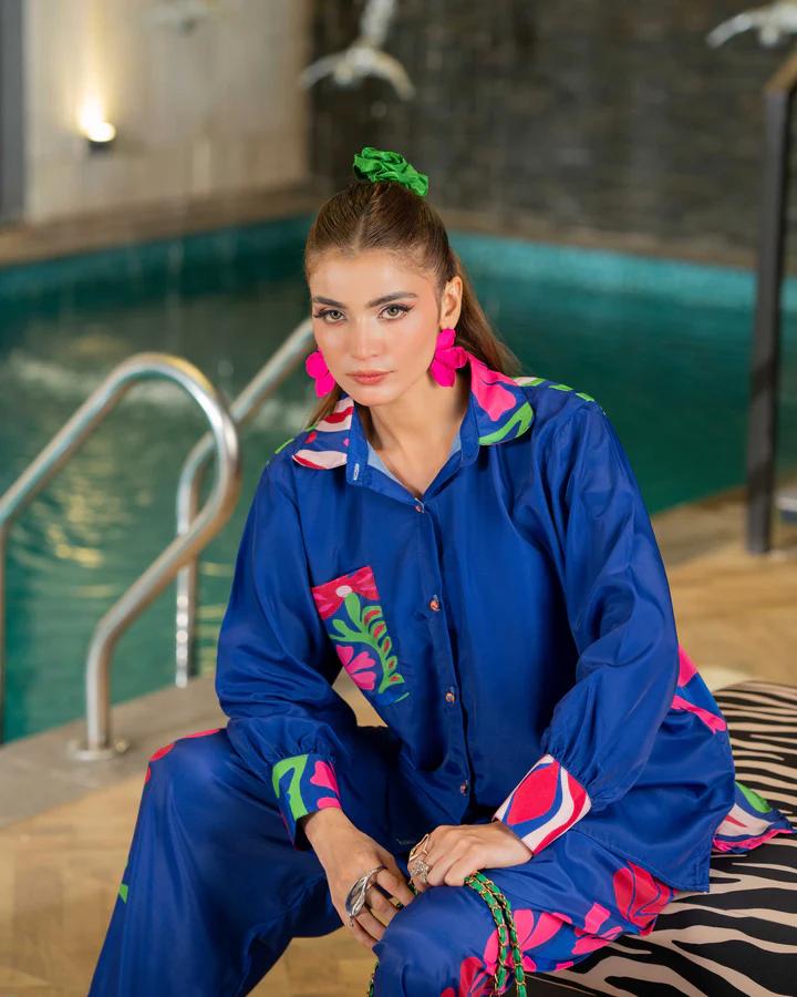 Santorini Splash Co-ord Set