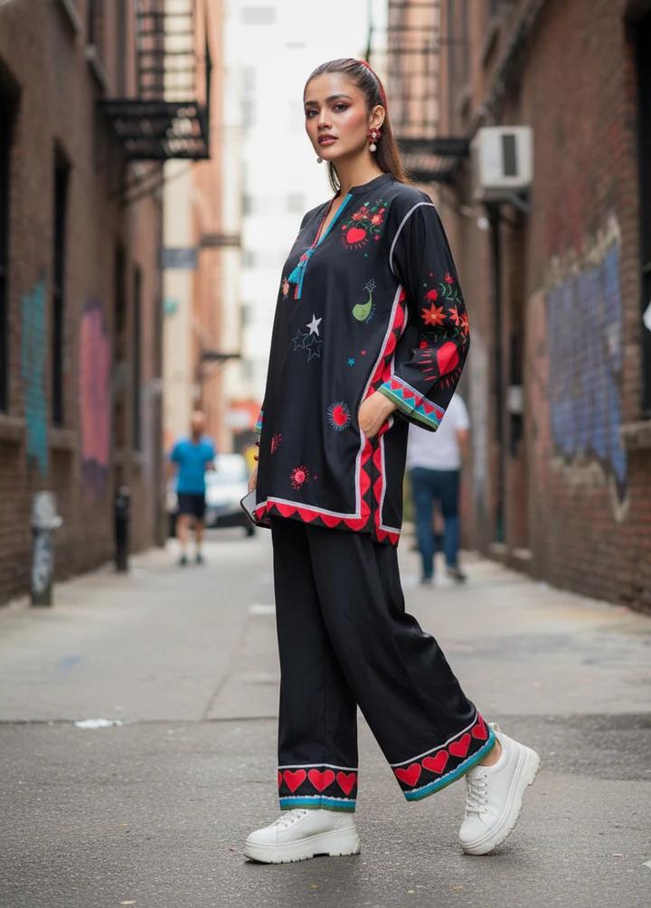 Vanya Noir Co-ord Set