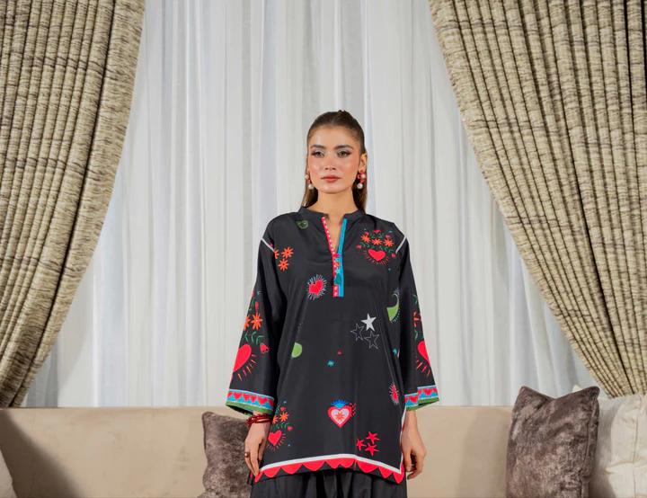 Vanya Noir Co-ord Set