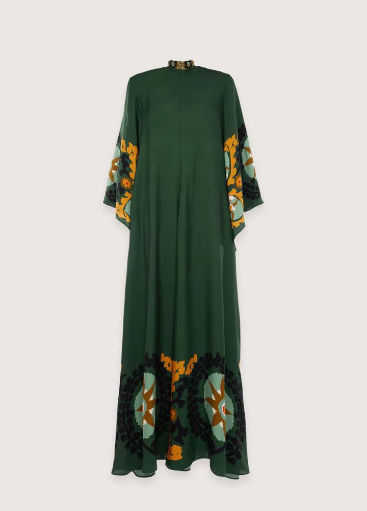 Vireya Green Dress