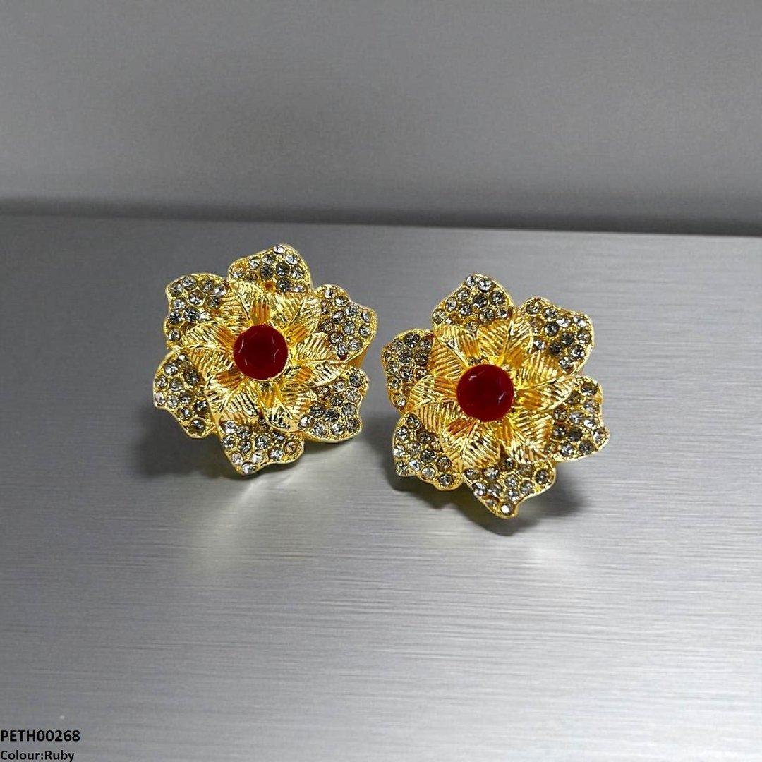 PETH00268 MZM Flower Tops Pair - PETH